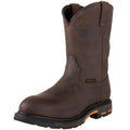 Brown Pull-On Work Boots J8857