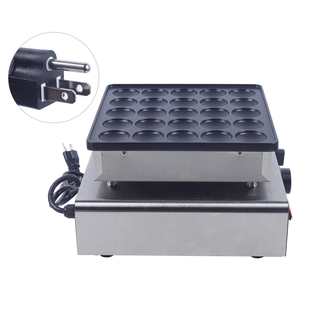 25pcs Nonstick Electric Muffin Maker J3629