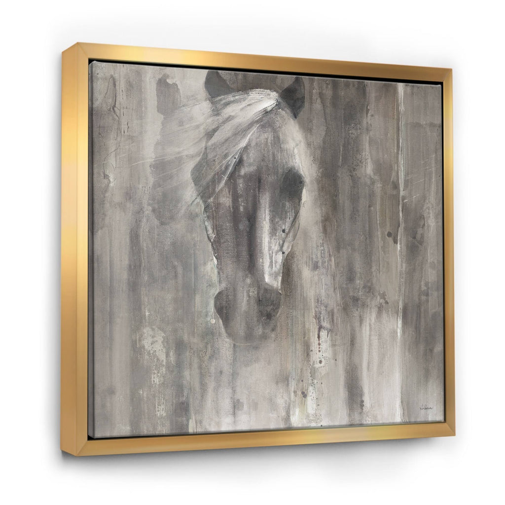 White Framed Canvas J47550