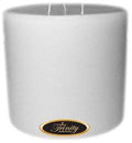 White Christmas Pillar Candle 6x6 F42867