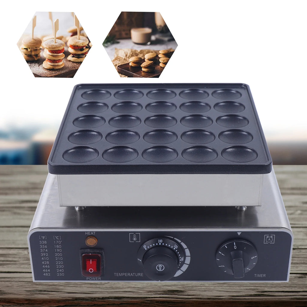25pcs Nonstick Electric Muffin Maker J3629