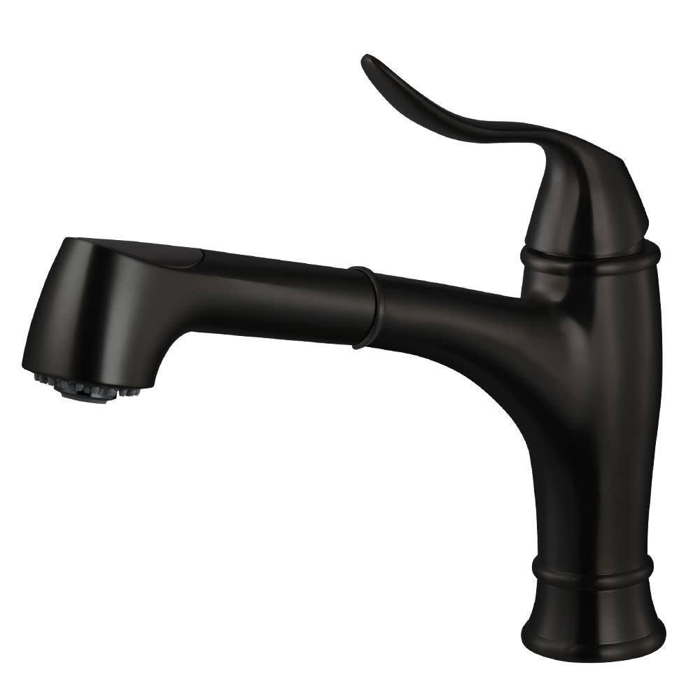 Oil Rubbed Bronze Pull Out Kitchen Faucet I66972