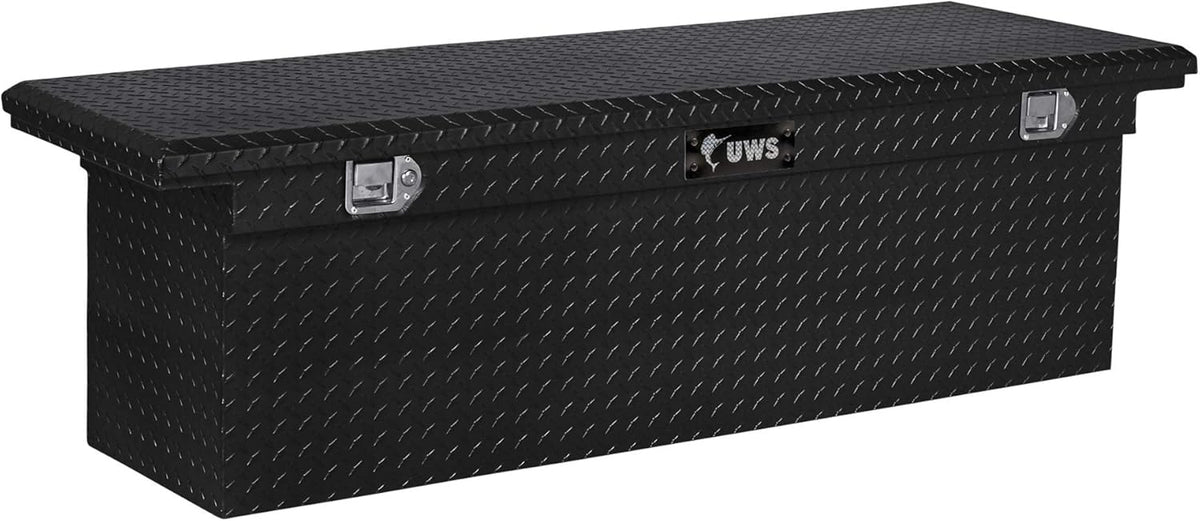 69-Inch Gloss Black Heavy-Wall Aluminum Truck Tool Box K970