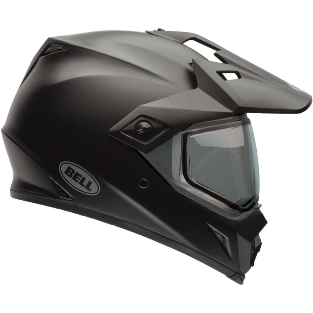 Matte Black Adventure Dual Shield Snow Helmet N6670