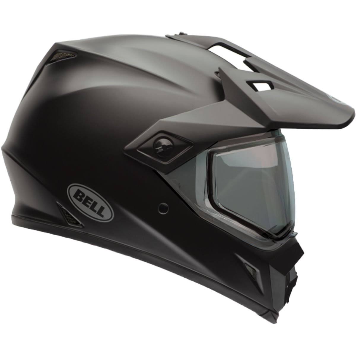 Matte Black Adventure Dual Shield Snow Helmet N6670
