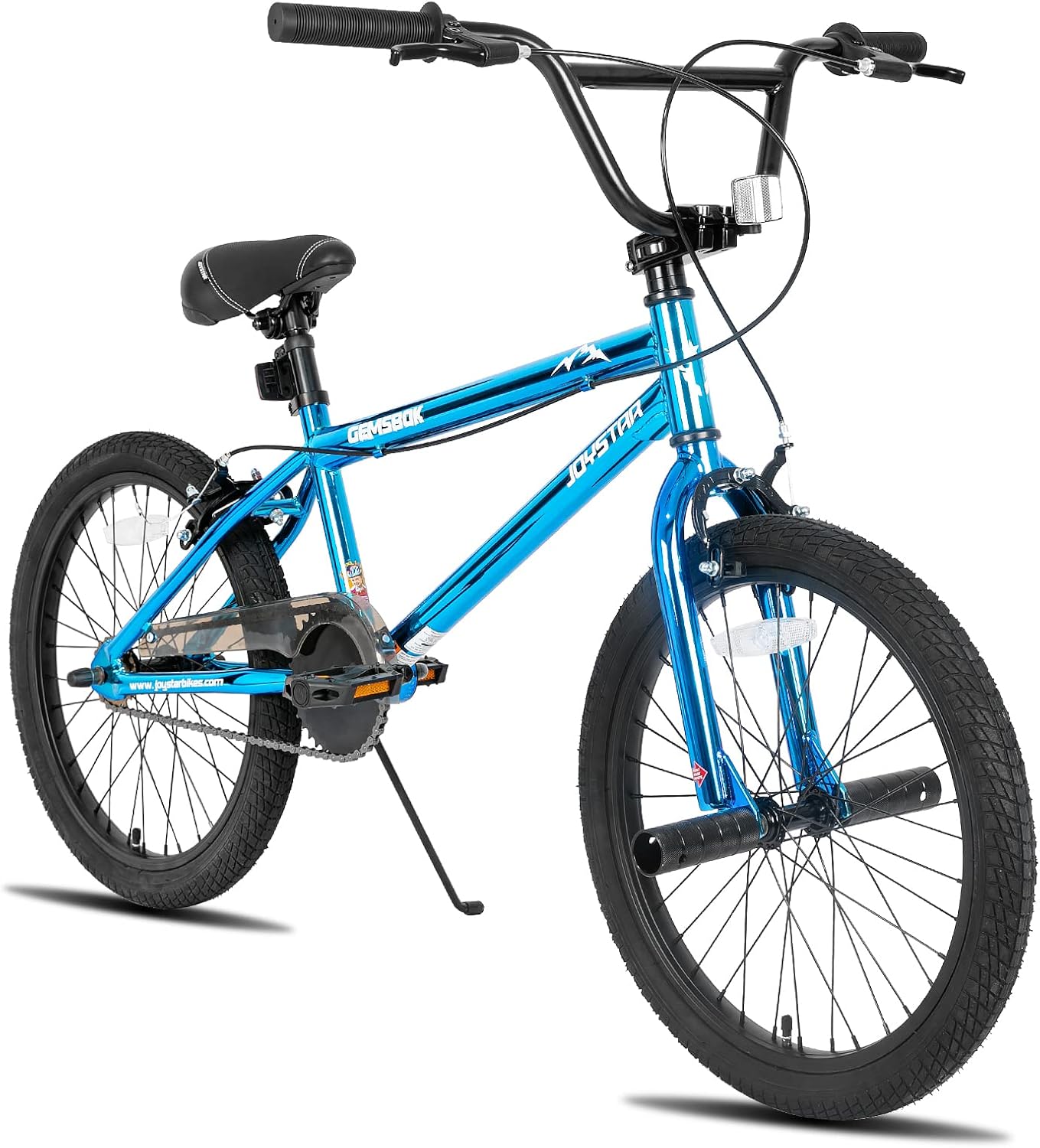 20 Inch Kids Freestyle BMX Bike with Dual Hand Brakes Steel Frame E122578