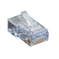 Cat6 EZ RJ45 Modular Plug Connector Pack of 100 P55361