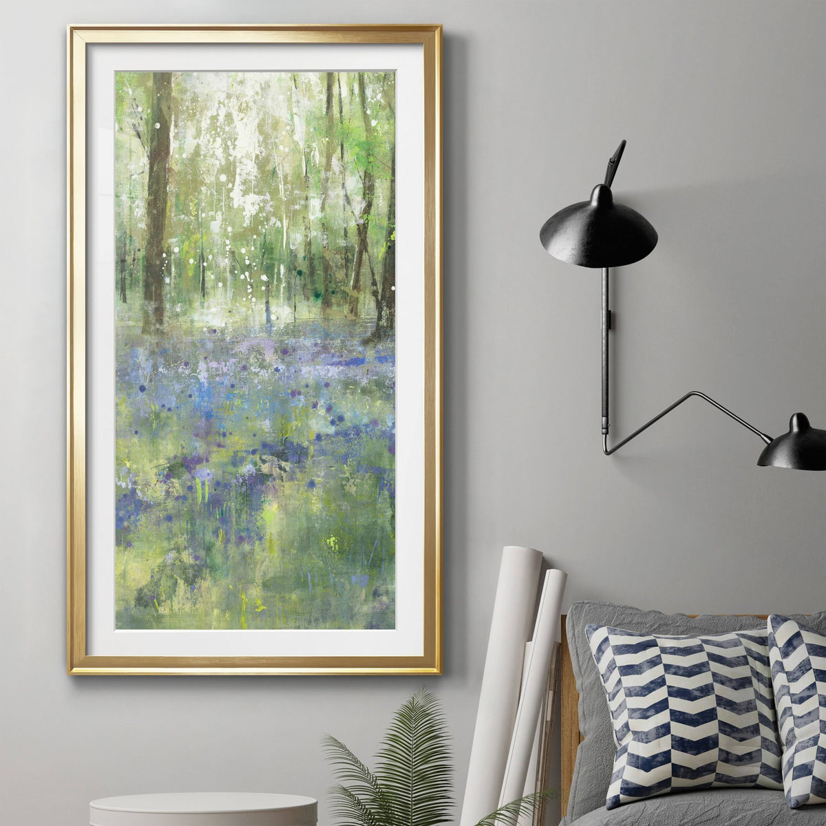 Silver Gallery Wrapped Print 22x42 B39989