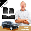 Black TPE All Weather Floor Liners for Jeep Grand Cherokee W569