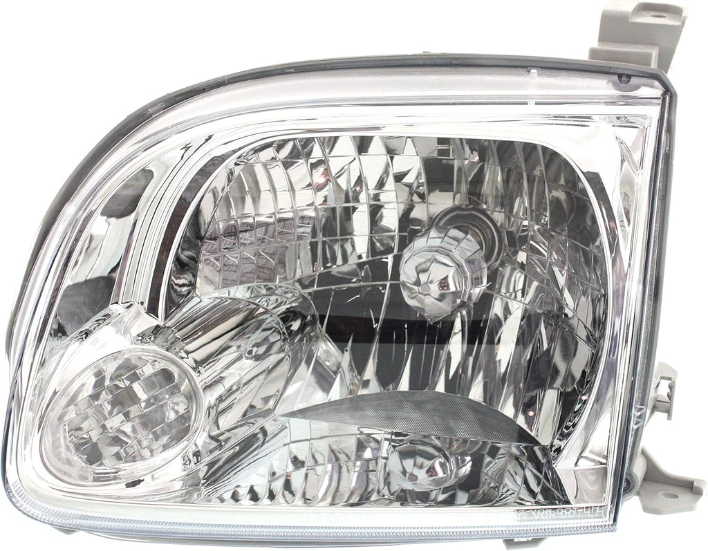 Set of 2 Clear Lens Headlight Assembly for 2005-2006 Toyota Tundra J26757