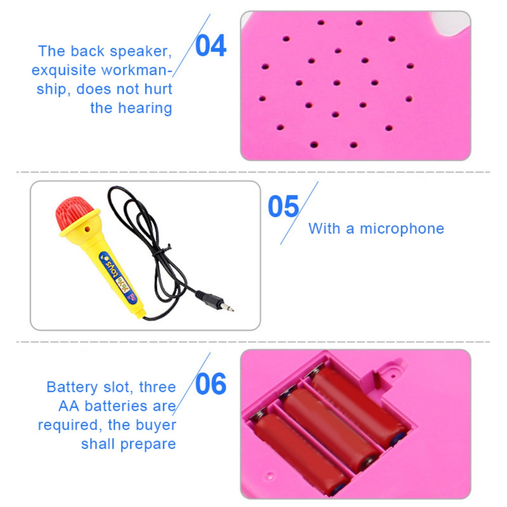 Toy Guitar with Microphone V816