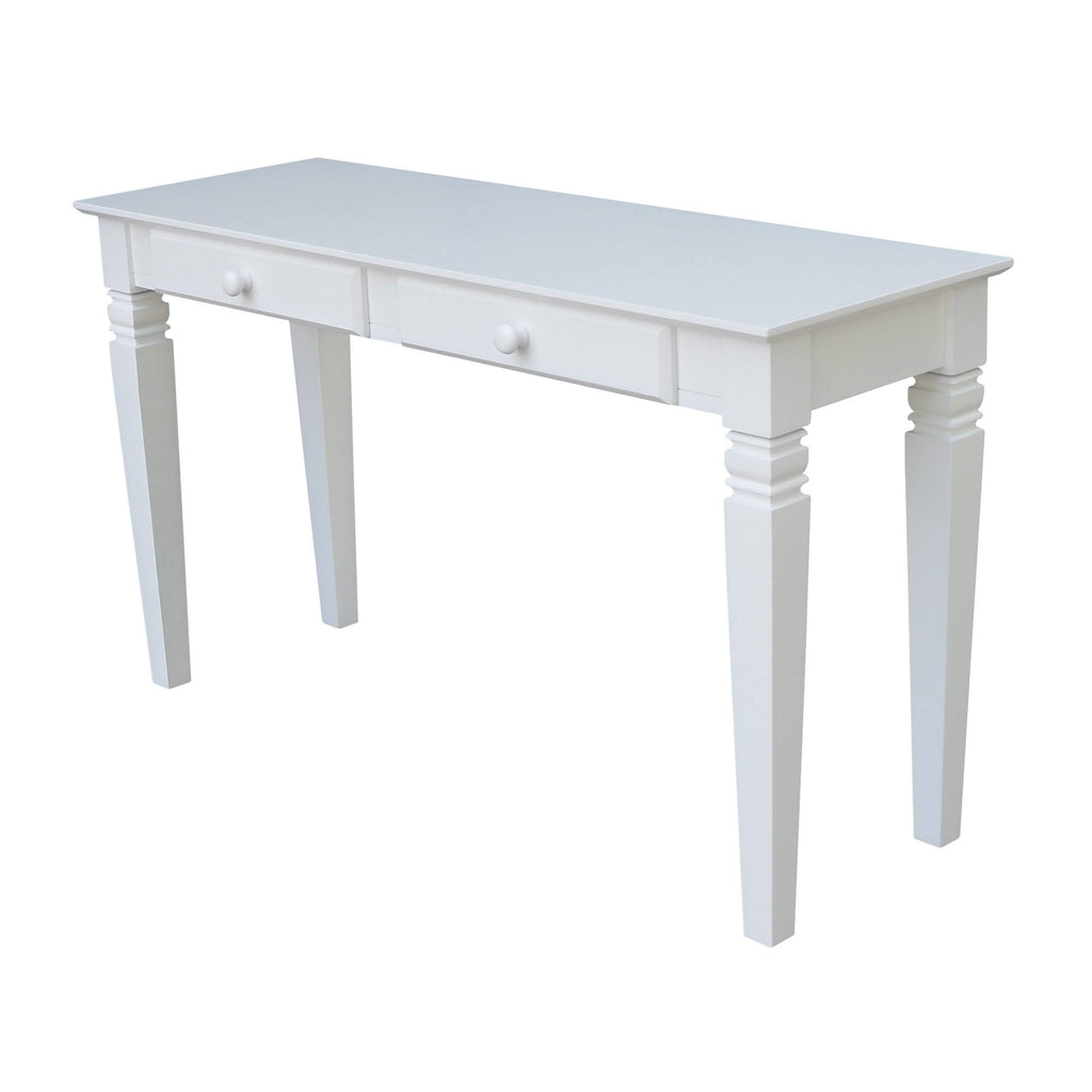 Black Console Table with 2 Drawers D9721