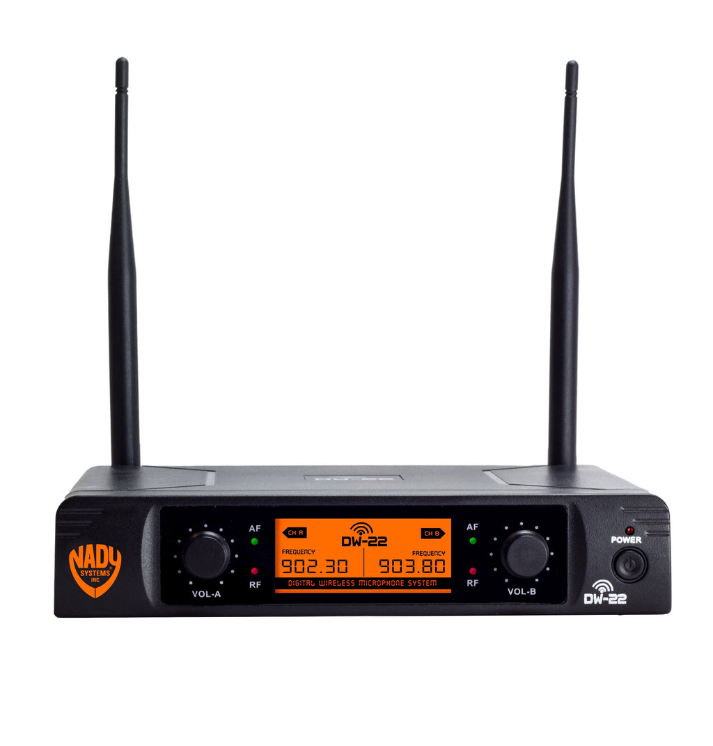 Dual Digital Wireless Handheld Microphone System O673853