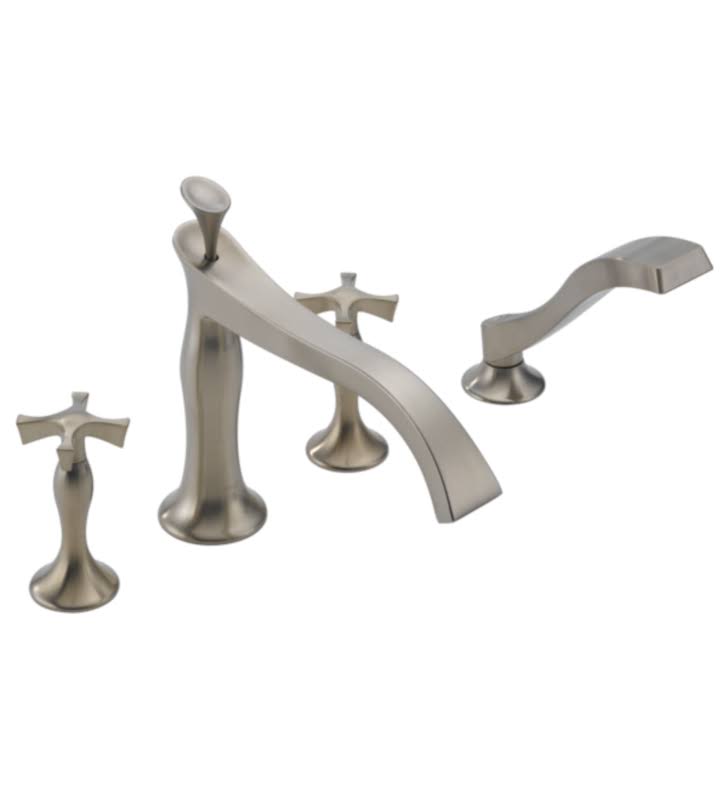 4-Hole Roman Tub with Hand Shower U901537