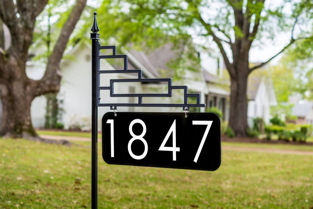 Reflective 911 Yard Address Sign H1503